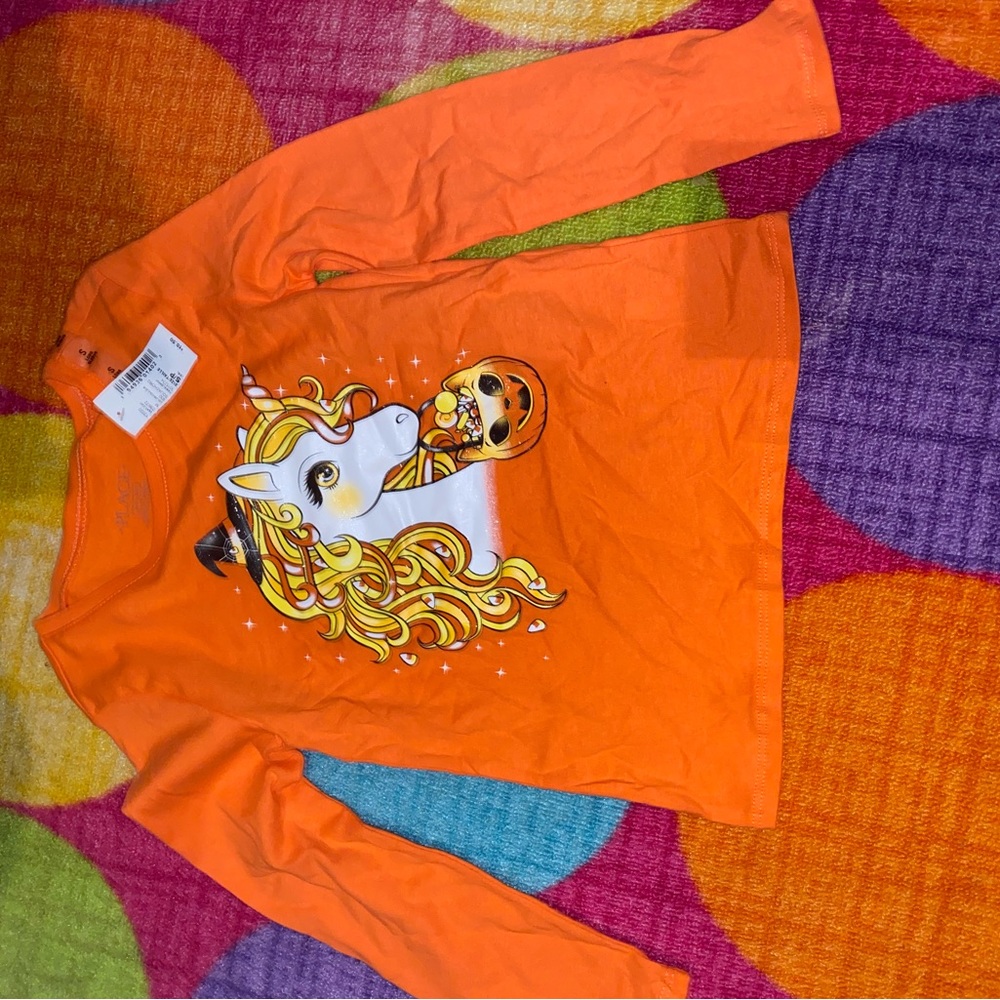 Unicorn in orange